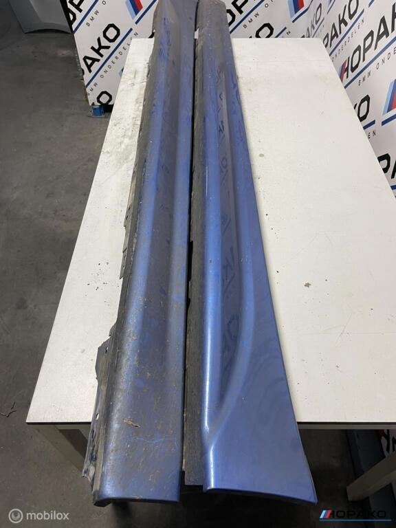 Sideskirts BMW 3 serie F30 F31 | M sport estoril blauw II, Gebruikt, Einsteinlaan 5 rijswijk, Bmw, Ophalen of Verzenden
