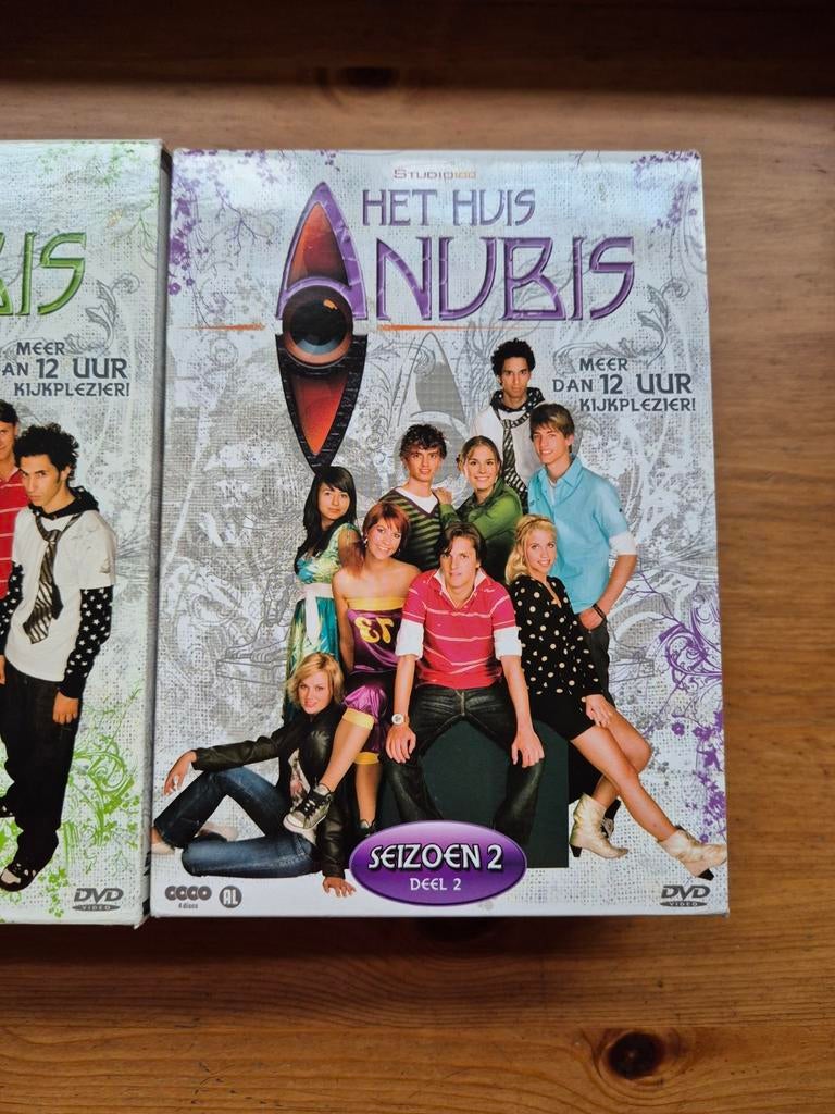Het huis Anubis seizoen 2 DVD boxen, Cd's en Dvd's, Dvd's | Tv en Series, Ophalen of Verzenden