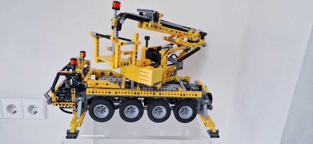 8421 Lego Technic Kraan, Ophalen, Compleet, Lego, Zo goed als nieuw