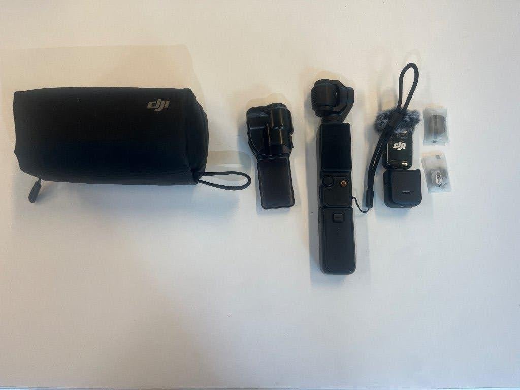 DJI Osmo Pocket 3 Creator Combo + DJI Mic 2 en tripod 425€, Overige merken, Overige soorten, Zo goed als nieuw, Full HD