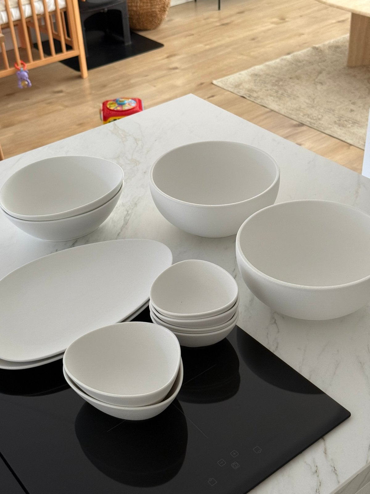 12 delig serviesset Casa, Huis en Inrichting, Keuken | Tupperware, Ophalen, Zo goed als nieuw, Overige typen