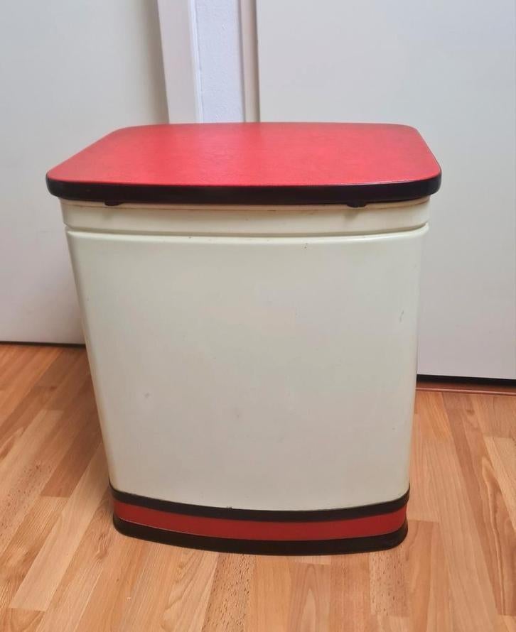 Brabantia vintage wasmand jaren 60 crème mooi + zeldzaam, Ophalen, Huis en Inrichting