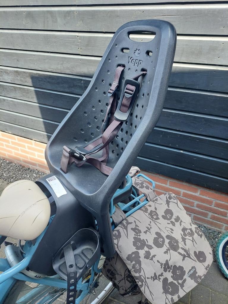 Yepp Fietszitje Achter Zwart - Gebruikt, Ophalen, Gebruikt, Achterzitje, Yepp