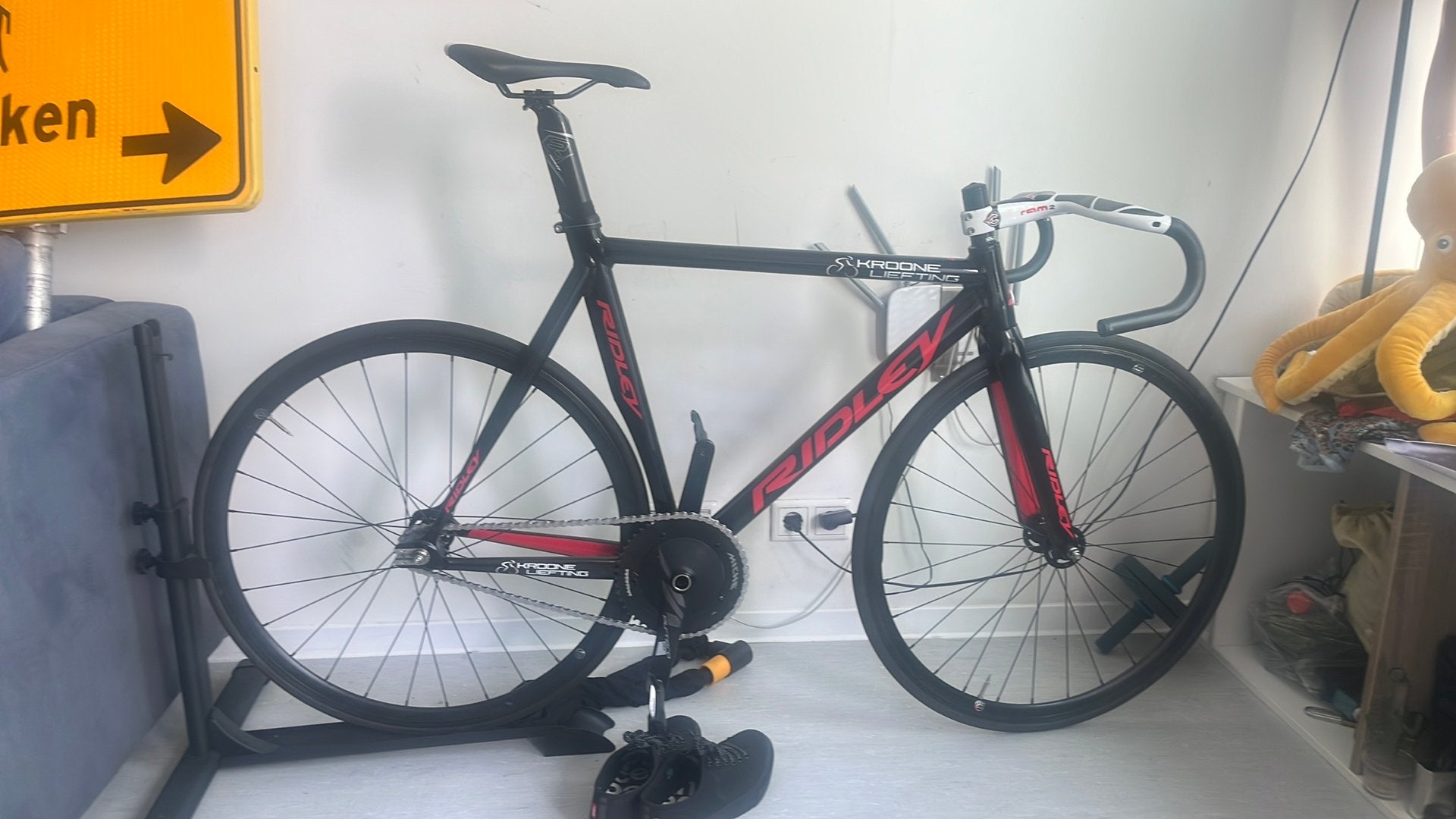 Ridley Baanfiets, Minder dan 10 versnellingen, Heren, Aluminium, Ophalen