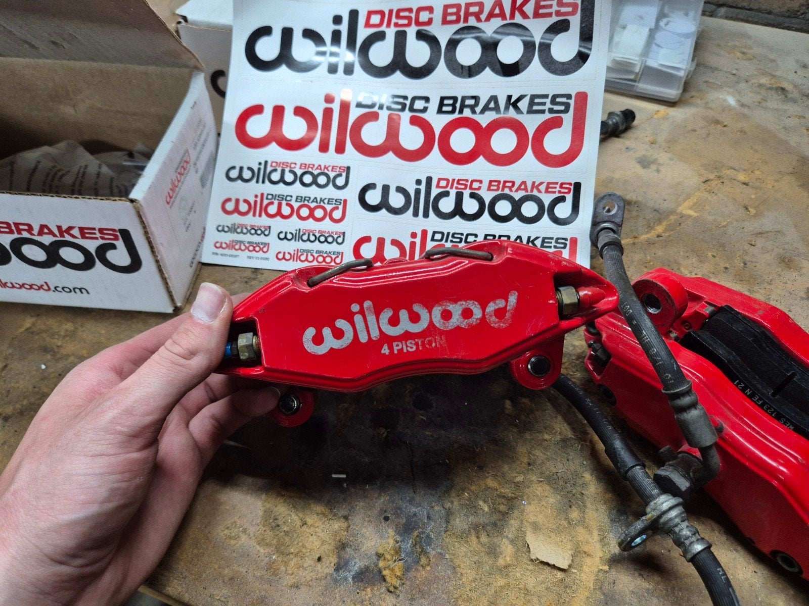 Wilwood Honda voor 262mm schijf, Ophalen of Verzenden, Gebruikt, Honda