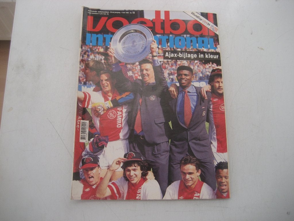 voetbal magazine extra bijlage ajax kampioen, Verzamelen, Sportartikelen en Voetbal, Ophalen of Verzenden, Gebruikt, Ajax, Boek of Tijdschrift