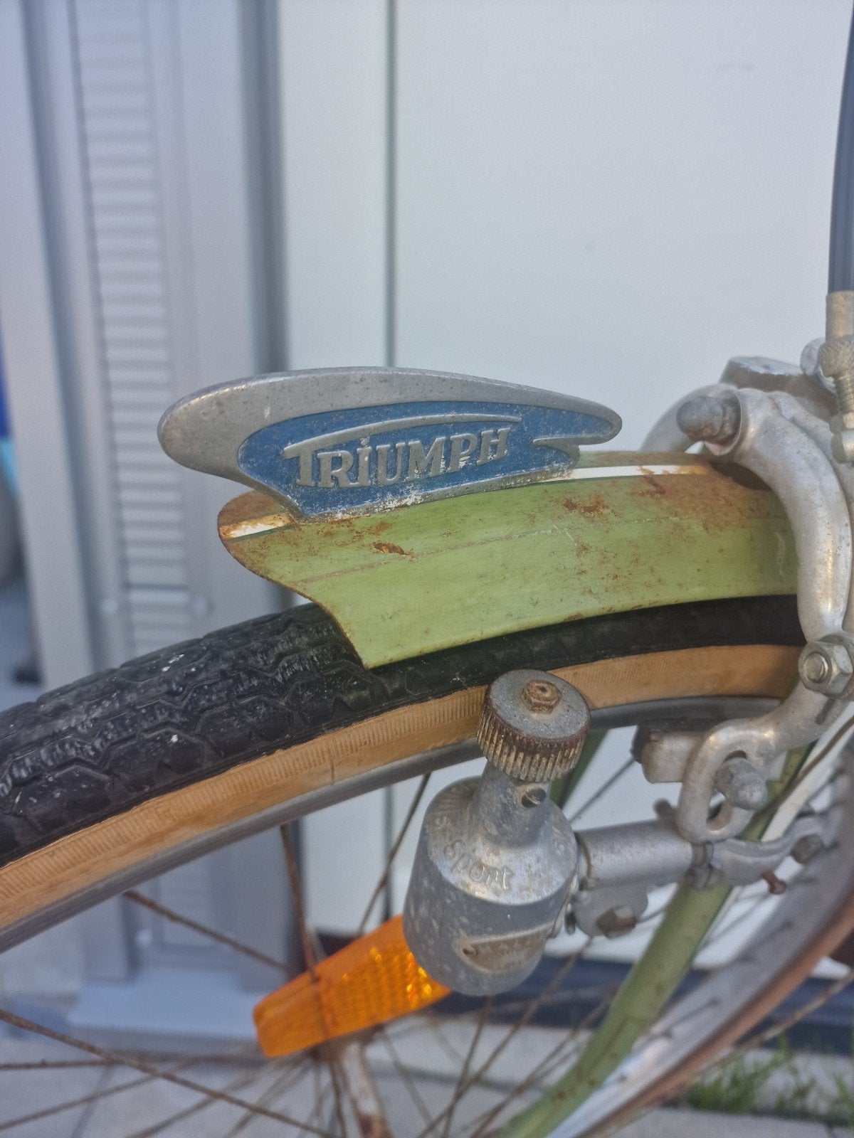 Triumph Nurnberg oldtimer fiets, Ophalen, Terugtraprem, Triumph, Jaren '40