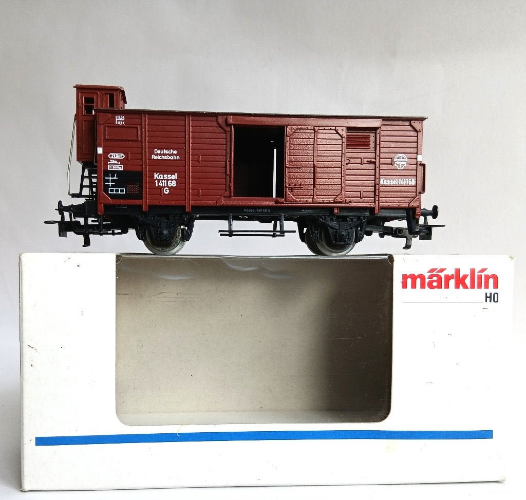 Märklin 4695 DRG gesloten goederenwagon G10. Verzenden kan., Ophalen, Wisselstroom, Wagon, Zo goed als nieuw