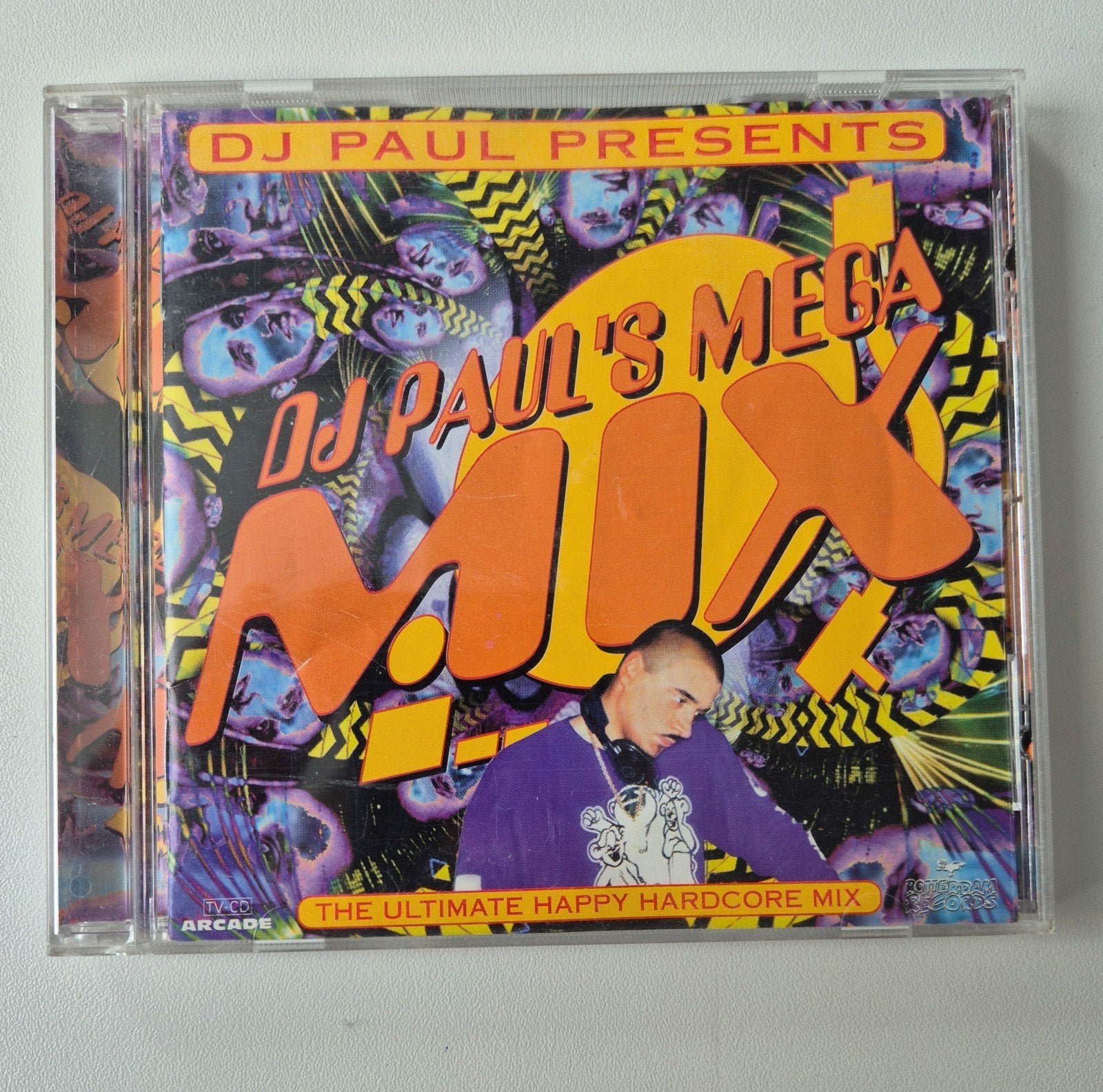 DJ Paul's Mega Mix - The Ultimate Happy Hardcore Mix CD, Gebruikt, Hardcore, Ophalen of Verzenden, Verzamelalbum