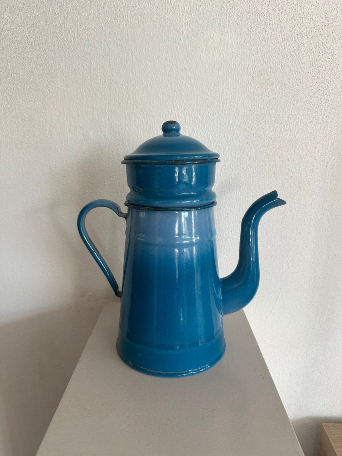 Emaille koffiekan, Ophalen of Verzenden