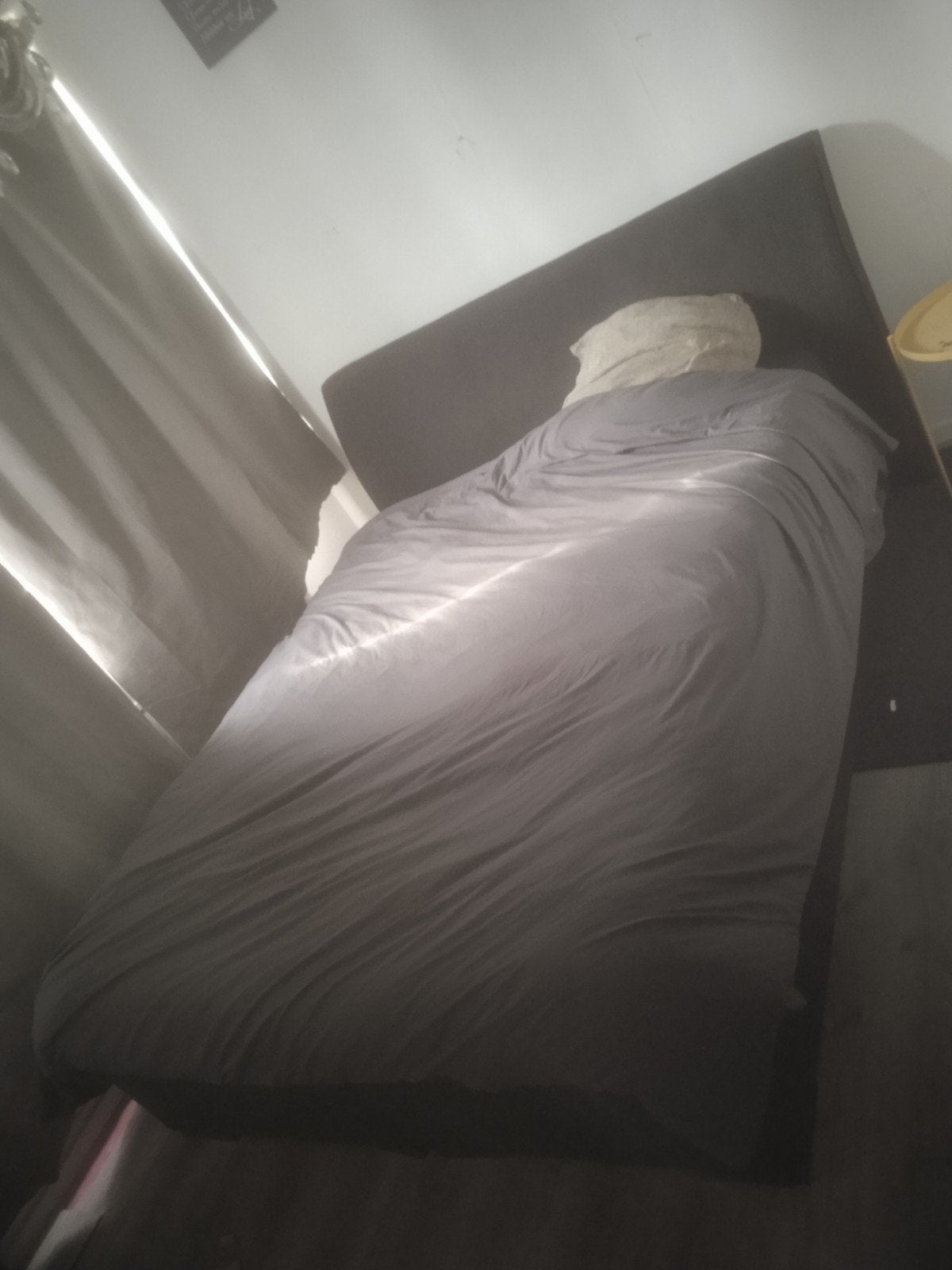 2 persoons boxspring kan nog ronde mee, Ophalen of Verzenden, Gebruikt, Eenpersoons, 90 cm