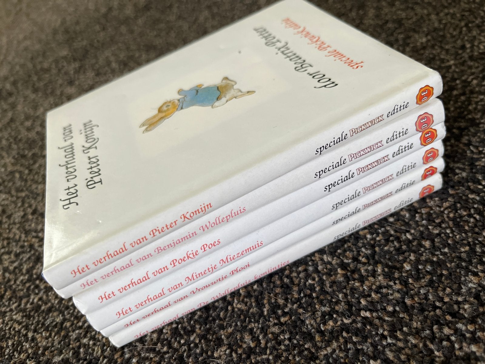 Beatrix Potter - Het verhaal van Pieter Konijn e.a. (6 boeke, Boeken, Jongen of Meisje, Ophalen of Verzenden, Zo goed als nieuw
