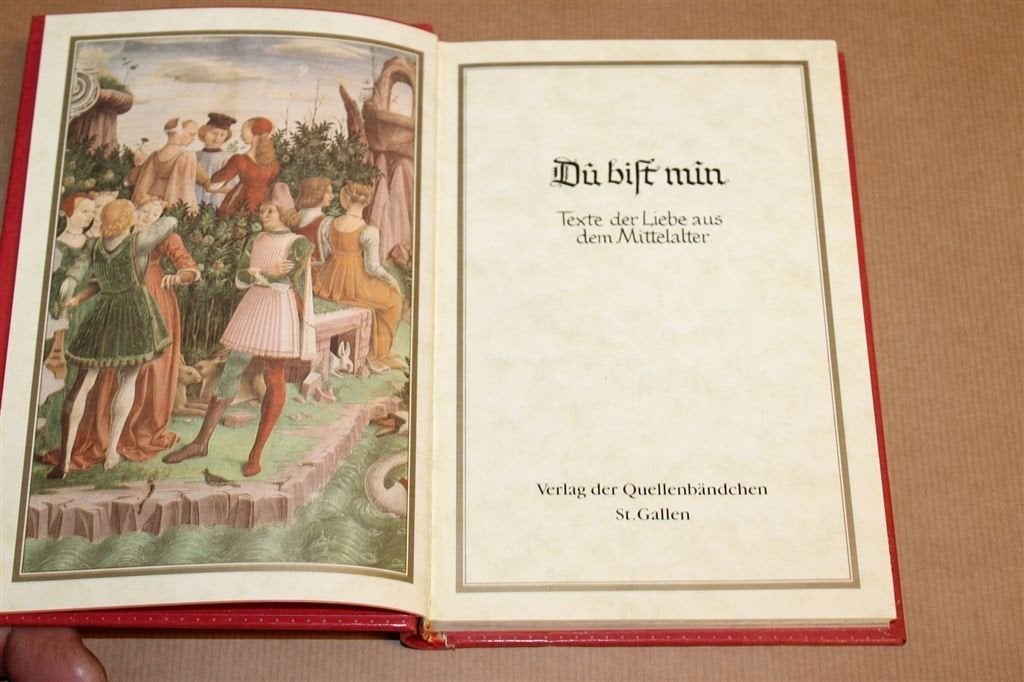 Dû bist mîn — Middeleeuwse Liefdesteksten & Miniaturen, Ophalen of Verzenden, Gelezen