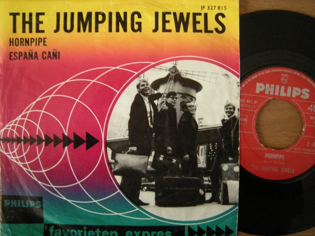 Nederbeat The Jumping Jewels (Hornpipe) favorieten expres, Gebruikt, 7 inch, Ophalen of Verzenden, Pop