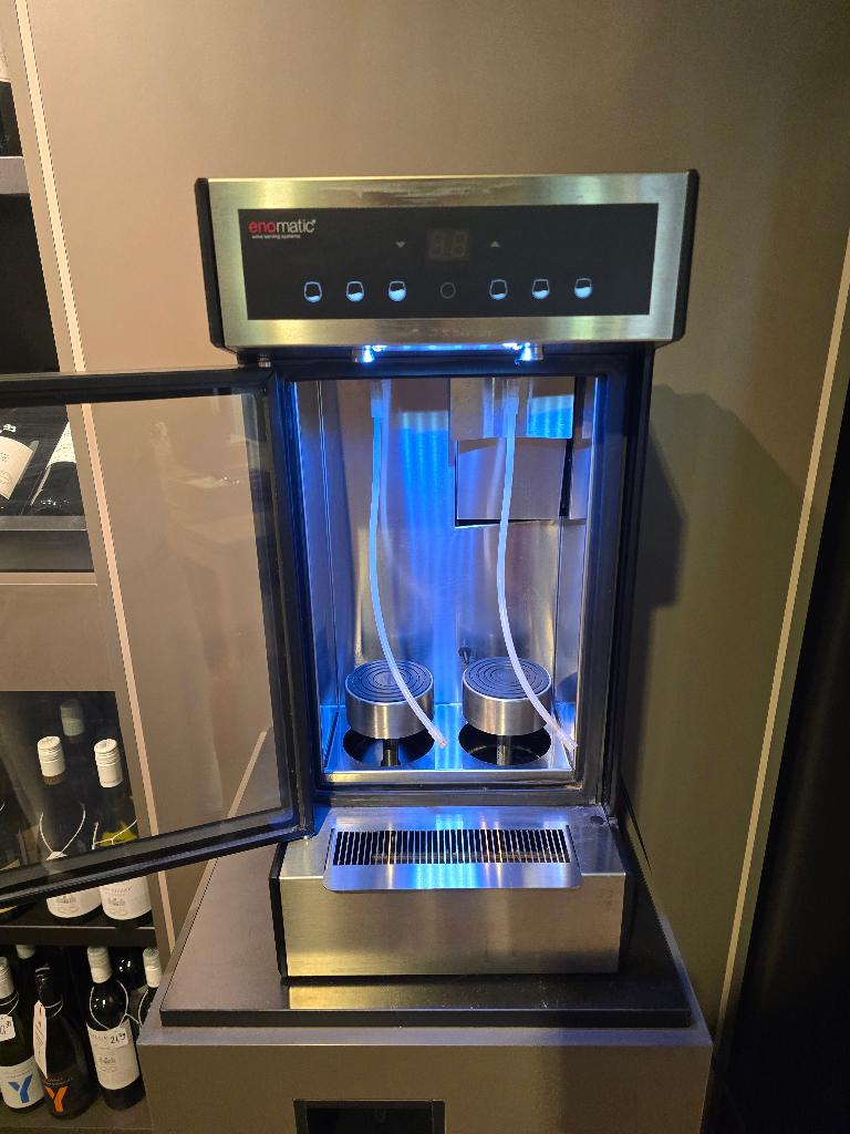 Enomatic Enosafe Eno One wijndispenser 2 flessen + argon gas, Ophalen of Verzenden, Zo goed als nieuw