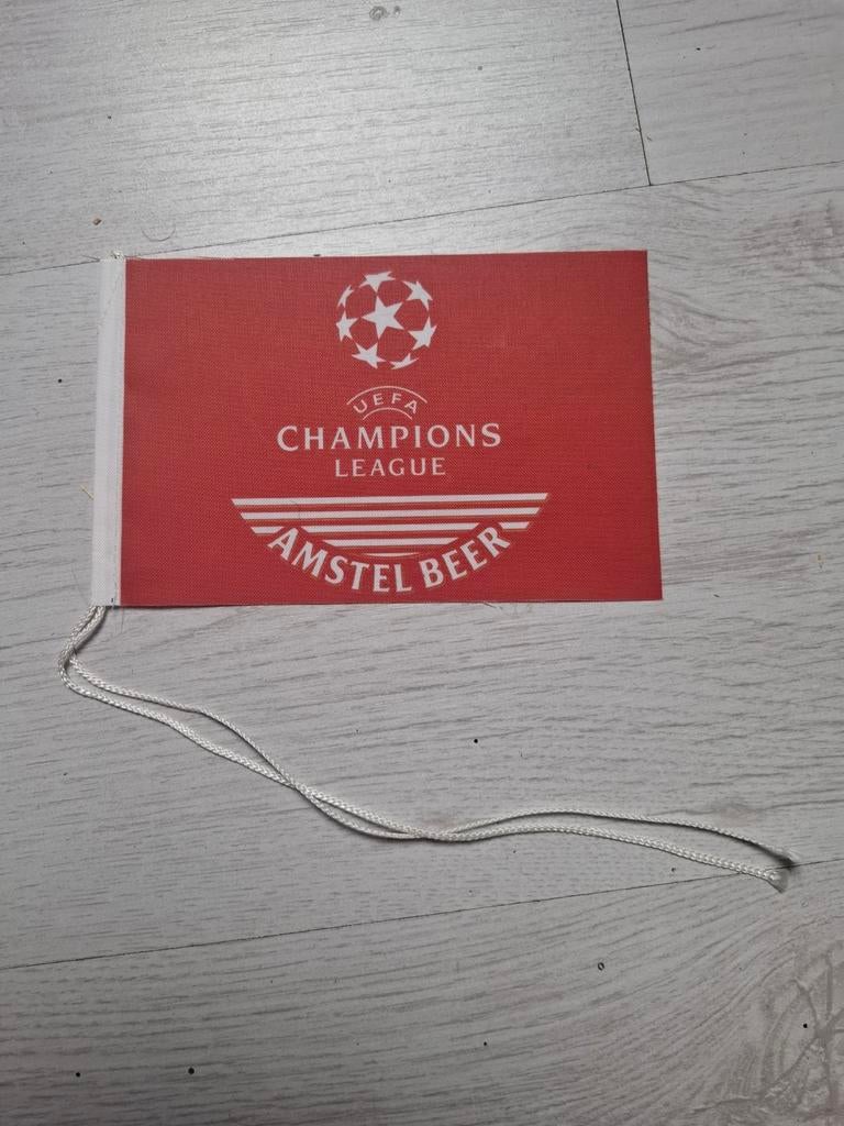 Vaantje UEFA Champions League Amstel Beer, Verzamelen, Sportartikelen en Voetbal, Ophalen of Verzenden