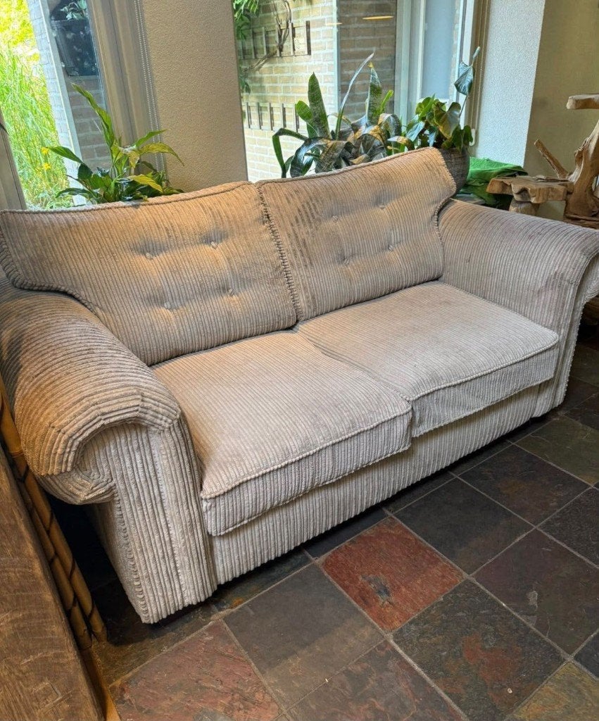 UrbanSofa 2-zits bank | Degelijk, Comfortabel &, Ophalen, Tweepersoons, 75 tot 100 cm, Zo goed als nieuw