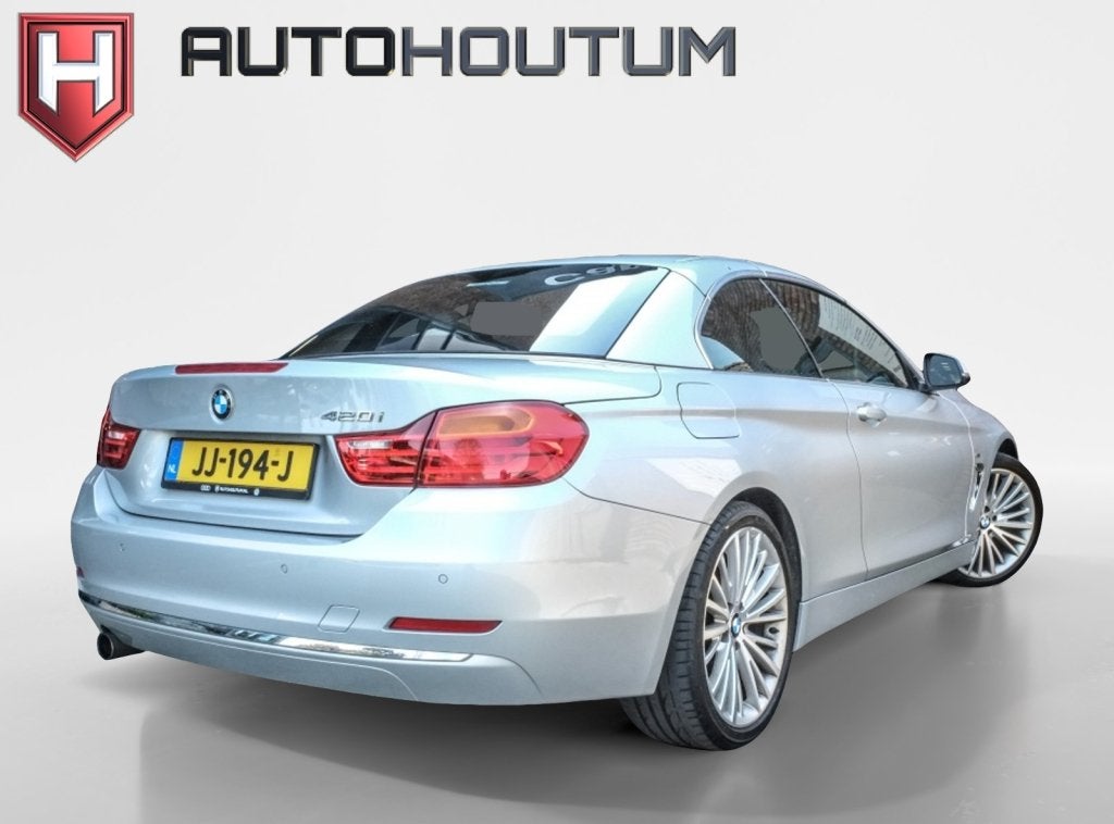 BMW 4 Serie Cabrio 420i High Executive (bj 2016), Auto's, Dealer onderhouden, 15 km/l, Gebruikt, Cabriolet