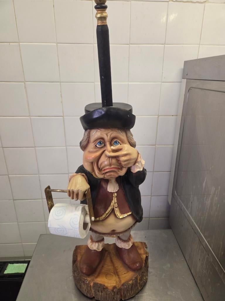 Wc laaf, Ophalen of Verzenden, Zo goed als nieuw, Beeldje of Poppetje