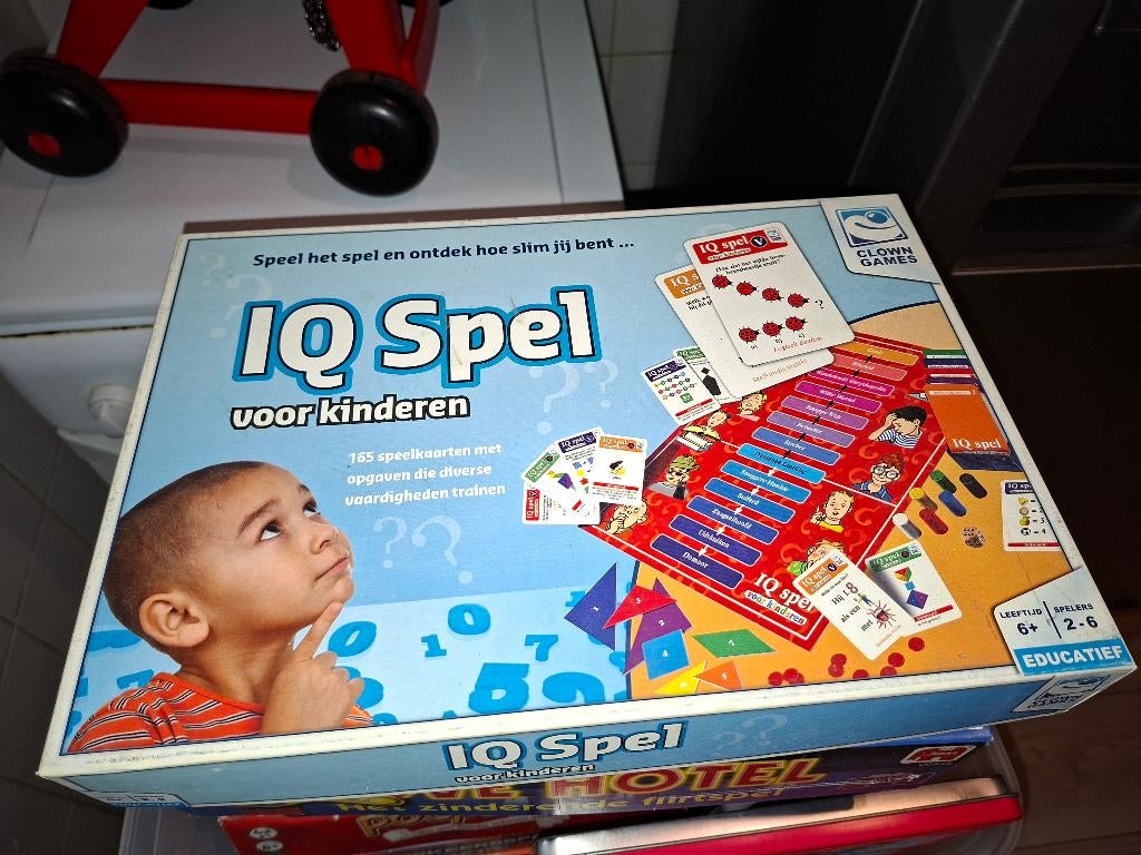 iq spel, Ophalen, Minder dan 500 stukjes, Zo goed als nieuw, Overige typen