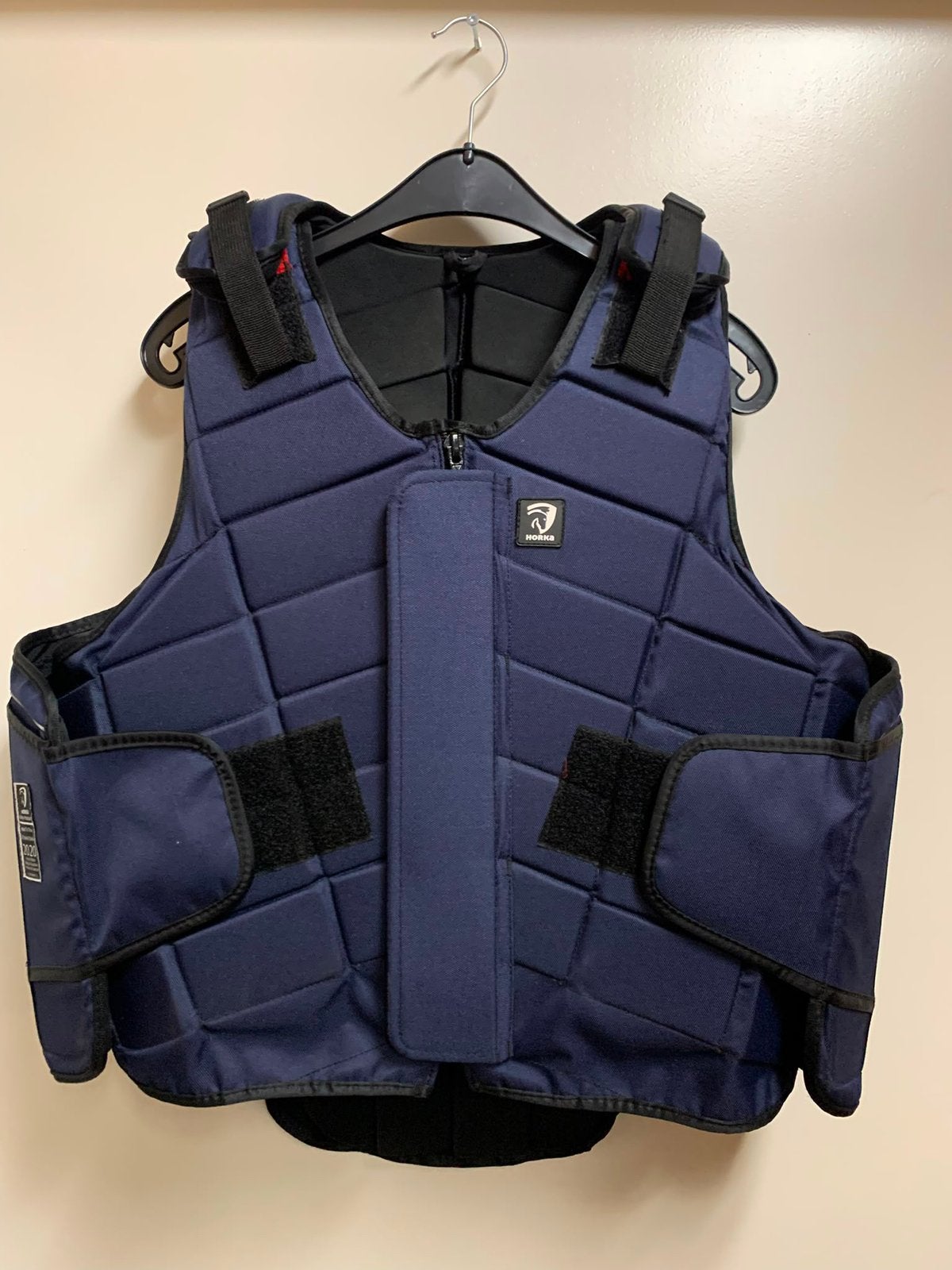 Horka Bodyprotector Adult L navy, Dieren en Toebehoren, Paardrijkleding, Ophalen of Verzenden, Zo goed als nieuw, Springen, Bovenkleding