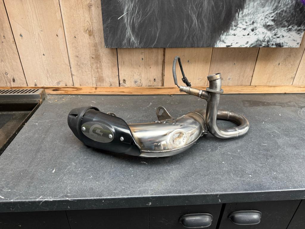 Vespa GTS 300 Uitlaat SIP SERIES PORDOI, Fietsen en Brommers, Brommeronderdelen | Scooters, Ophalen, Gebruikt, Uitlaat, Vespa