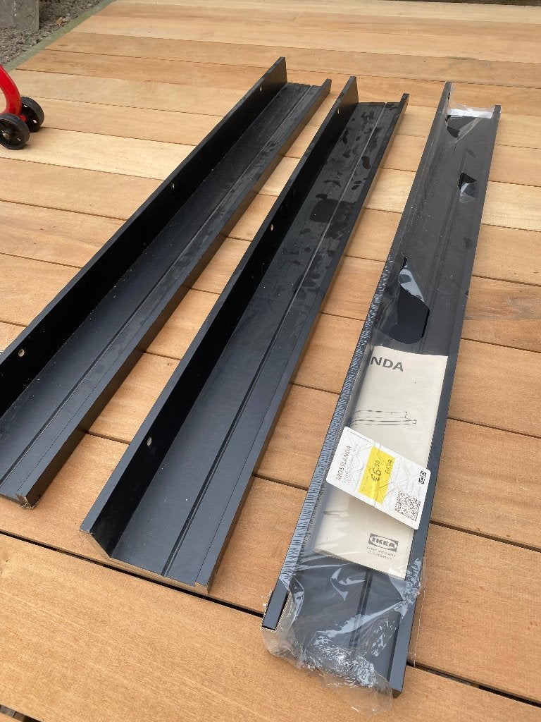 Wandplanken IKEA, Ophalen, Zo goed als nieuw