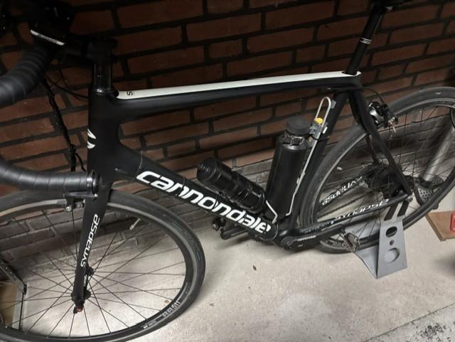 racefiets Cannondale Synopse met electr ondersteuning, Fietsen en Brommers, Fietsen | Racefietsen, Gebruikt, Aluminium, 57 tot 61 cm