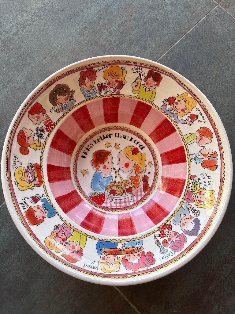 Grote Blond Amsterdam Pastaschaal / Serveerschaal, Huis en Inrichting, Keuken | Servies, Ophalen, Overige stijlen, Aardewerk, Blond Amsterdam