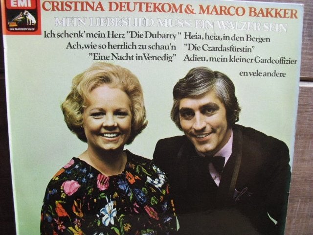 Marco Bakker "Mein Liebeslied Muss ein Walzer Sein" LP, Cd's en Dvd's, LP, Gebruikt, Ophalen of Verzenden, Romantiek