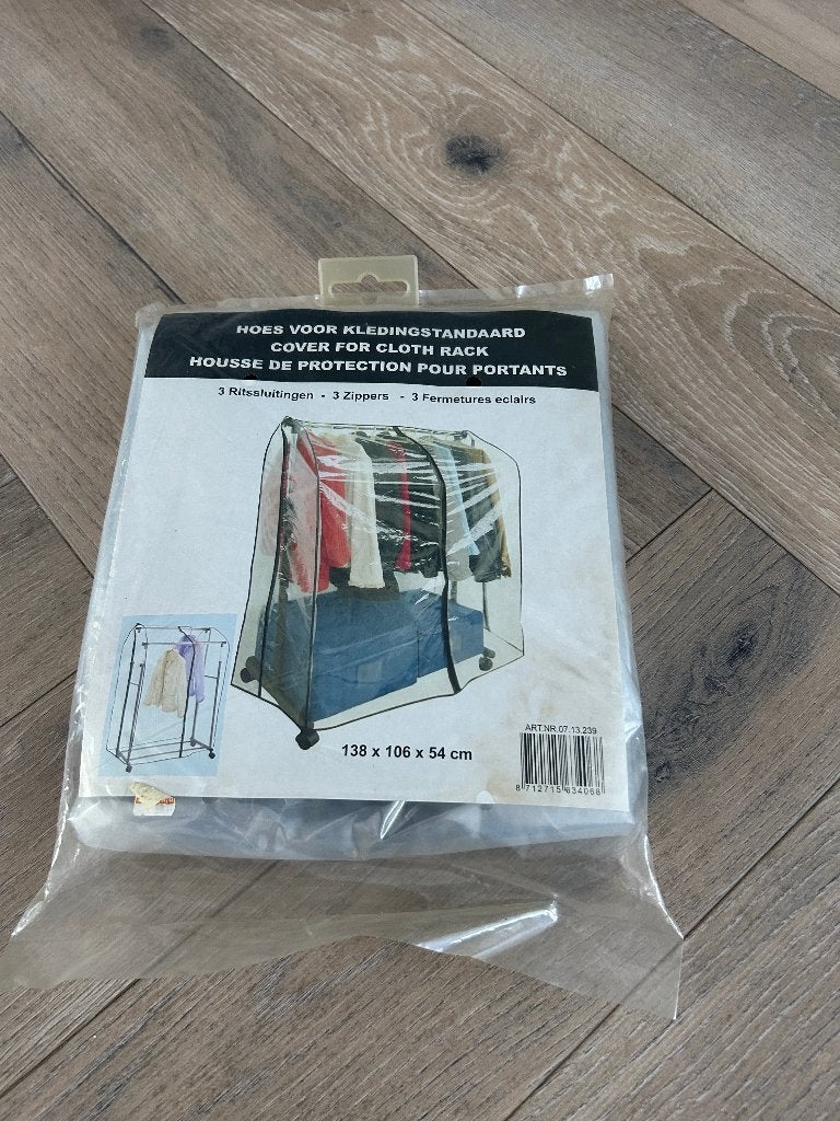 Hoes voor kledingstandaard - Bescherming tegen stof, Ophalen of Verzenden, Nieuw, Kunststof, Volwassenen