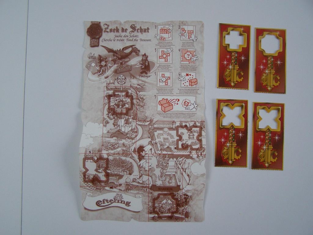 Efteling souvenir 'zoek de schat', Verzamelen, Efteling, Zo goed als nieuw, Overige typen, Ophalen