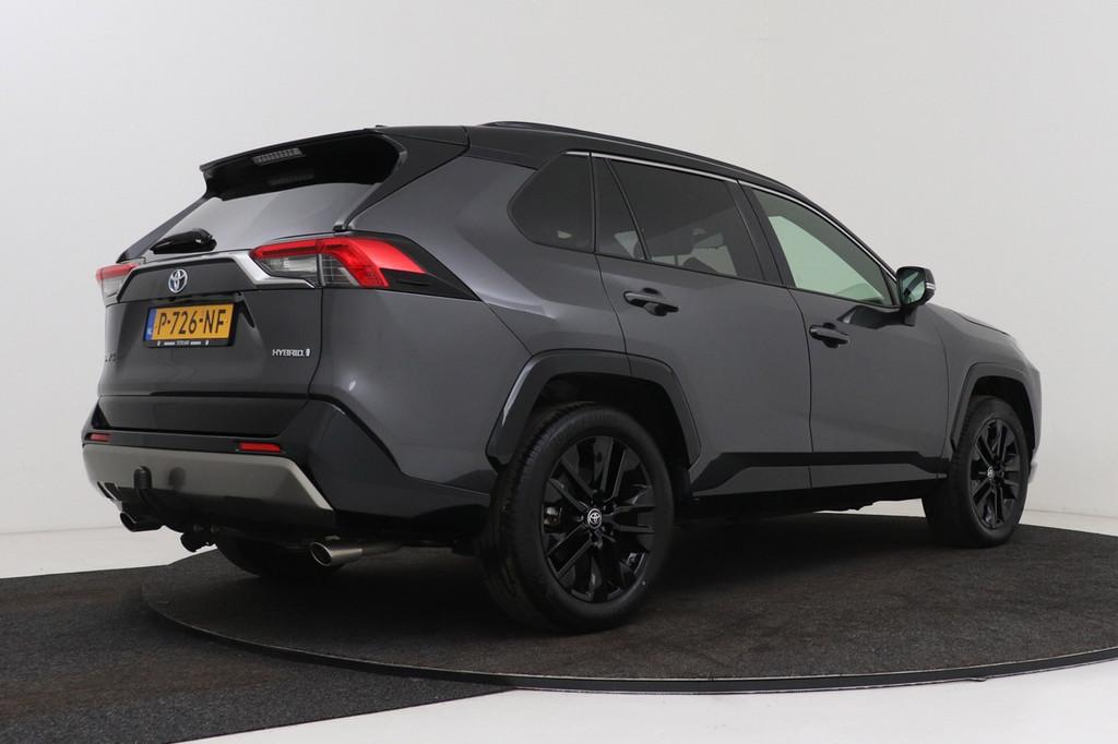 Toyota RAV4 2.5 Hybrid Bi-Tone | Trekhaak | Dealer Ond. | Or, Gebruikt, 4 cilinders, 2487 cc, Leder en Stof