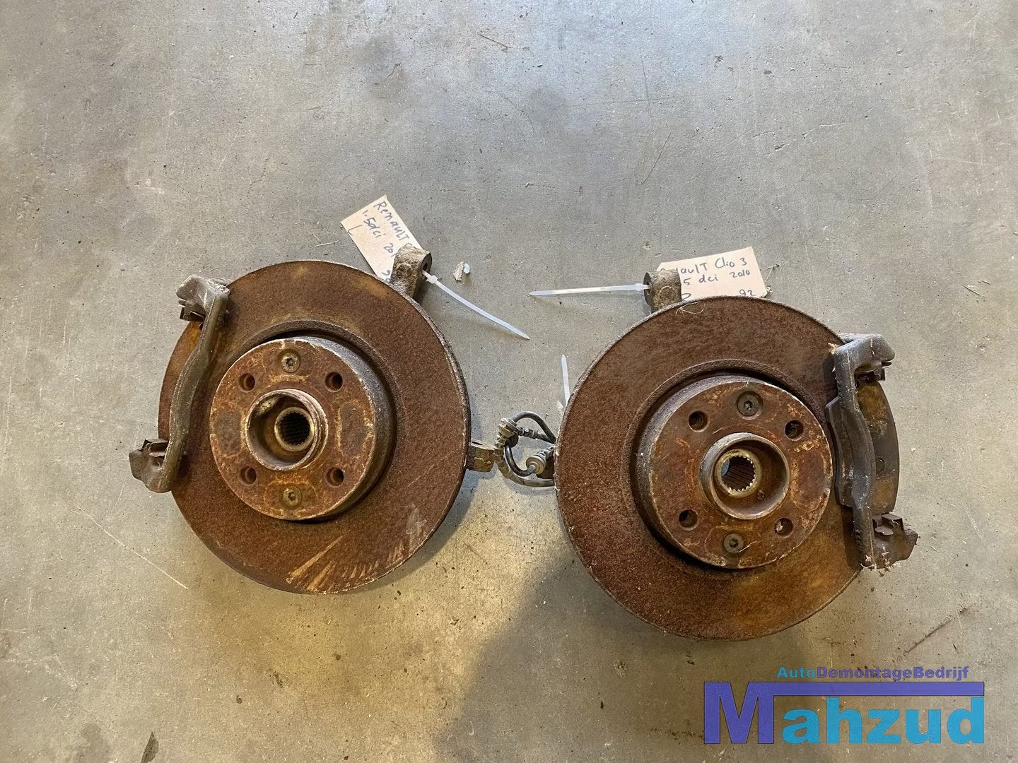 RENAULT CLIO 3 Links rechts voor fuseelager wiellager 05-12, Renault Group, Gebruikt, Contact.group@renault.com, Renault