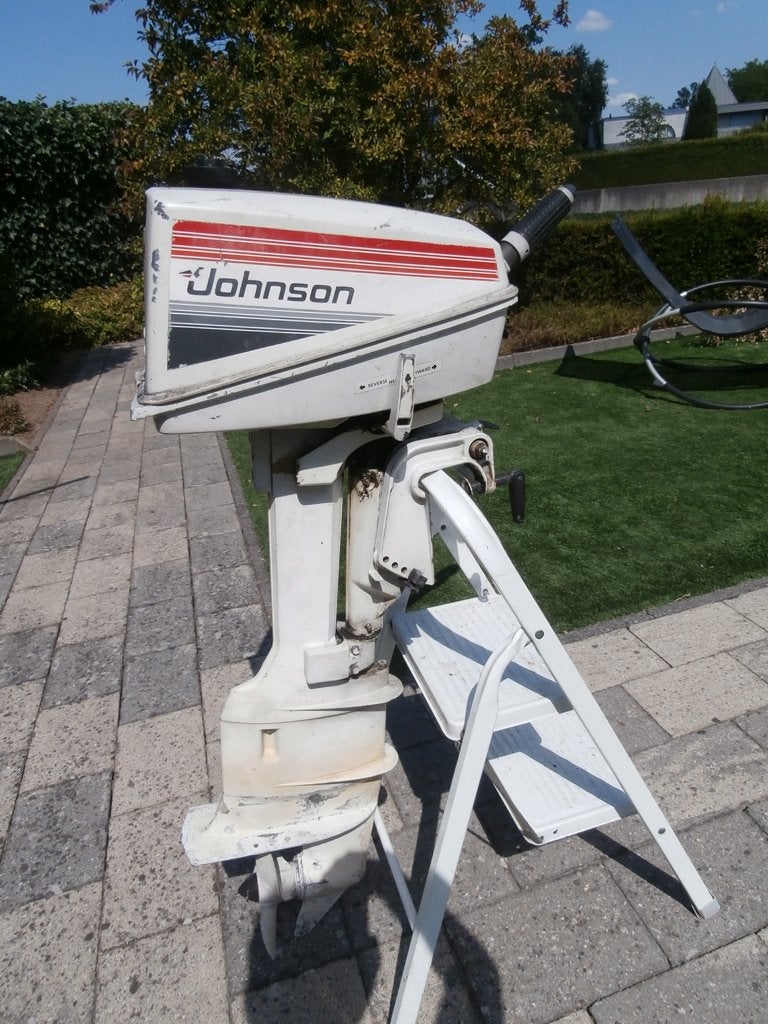 Johnson buitenboord motor, Ophalen, Gebruikt, Motor en Techniek