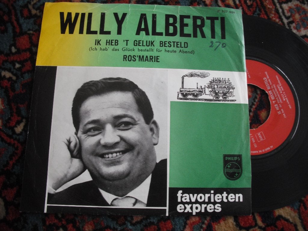 Willy Alberti - Ik heb 't geluk besteld., Ophalen of Verzenden, Gebruikt, 12 inch, Levenslied of Smartlap