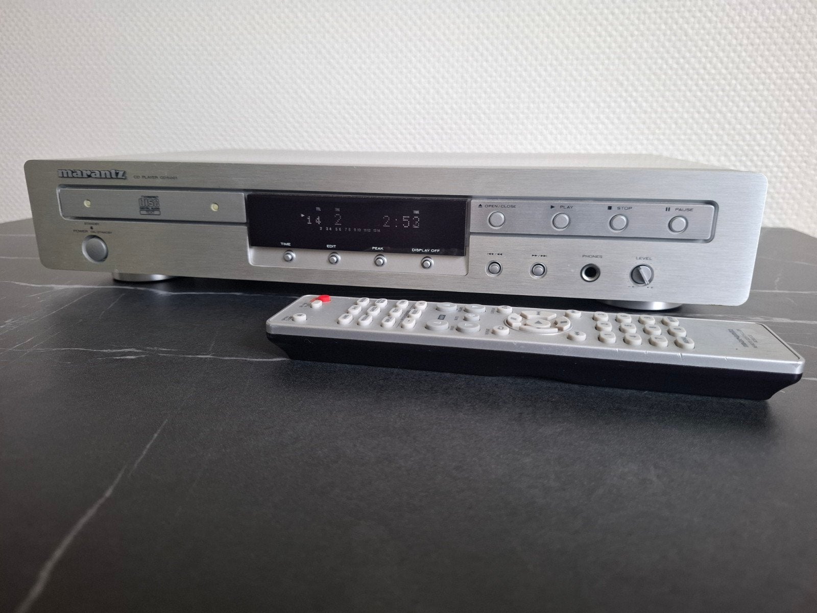 Marantz CD5001 compact disc player + remote, Ophalen, Gebruikt, Marantz