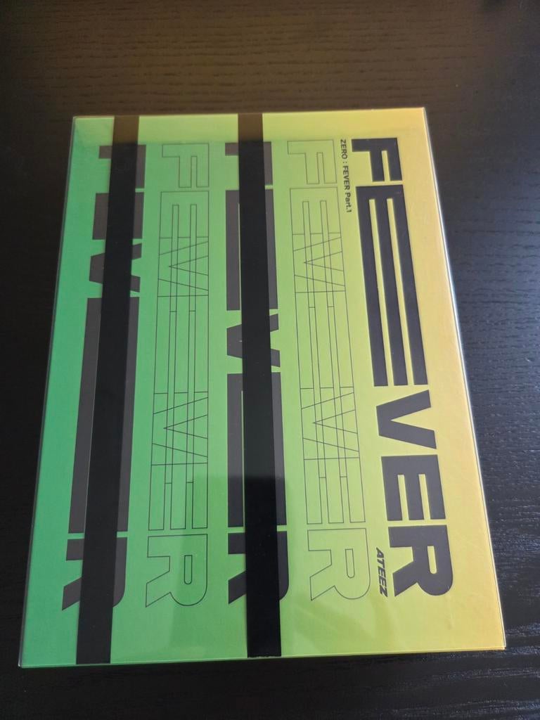 Kpop Ateez Fever Part 1 Thanxx version, Ophalen of Verzenden, Zo goed als nieuw, Cd of Plaat