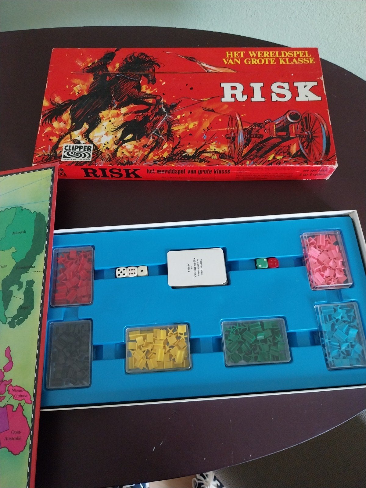 Risk bordspel - Clipper editie, Drie of vier spelers, Ophalen of Verzenden, Gebruikt, Clipper