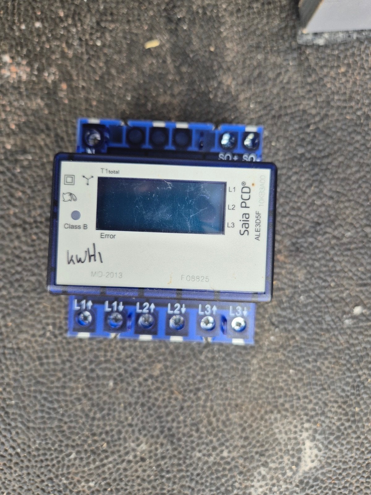 Saia PCD Energiemeter ALE3D5F 10K33400, Ophalen of Verzenden, Gebruikt, Overige merken, Overige typen