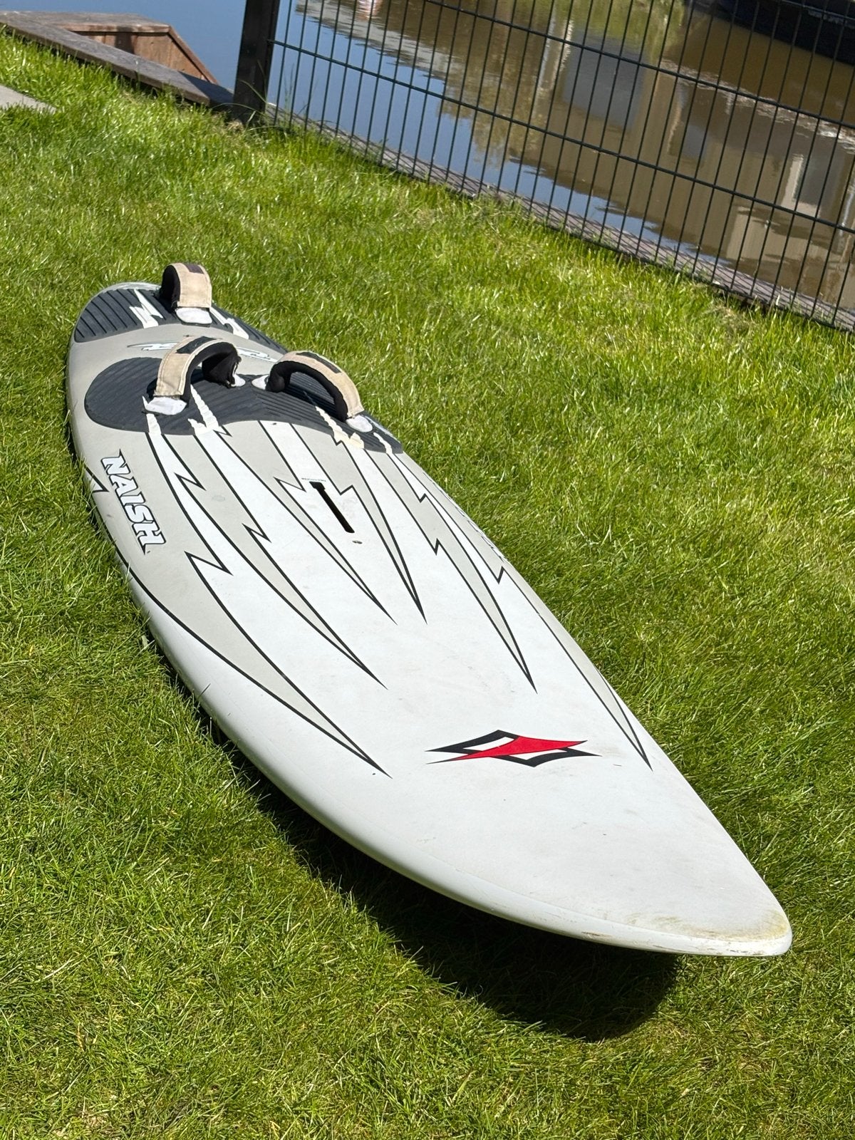 Windsurfplank Naish Quest wave244, Ophalen, Minder dan 250 cm, Met vin(nen), Plank