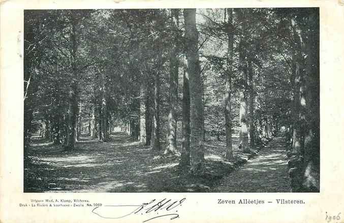 301-409-033 Vilsteren Zeven Alleetjes, Verzenden, Voor 1920, Overijssel