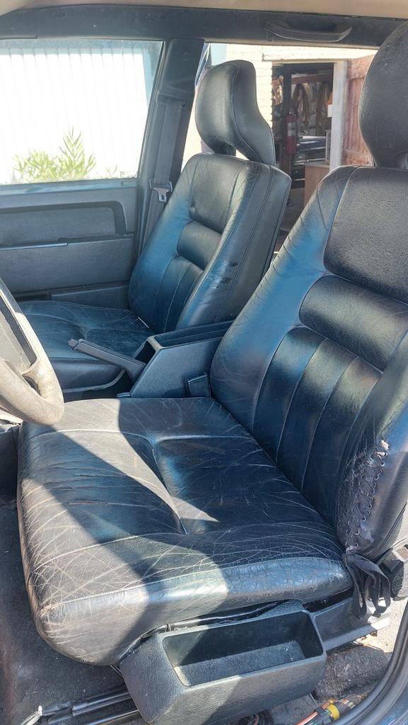 Zwart leren interieur volvo 940 1996, Auto-onderdelen, Interieur en Bekleding, Ophalen, Volvo
