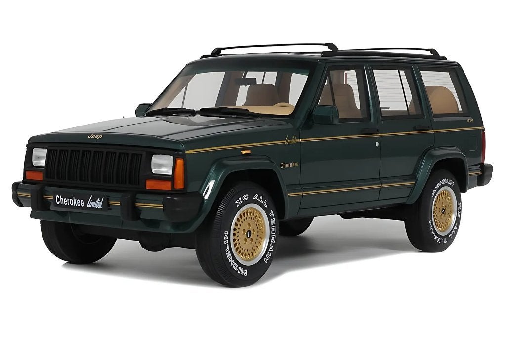 JEEP CHEROKEE XJ LIMITED DARK HUNTER GREEN 1995 / Ottomobile, OttOMobile, Rue de L' Ecusson 2, 56120 Josselin France, Nieuw, Ophalen of Verzenden