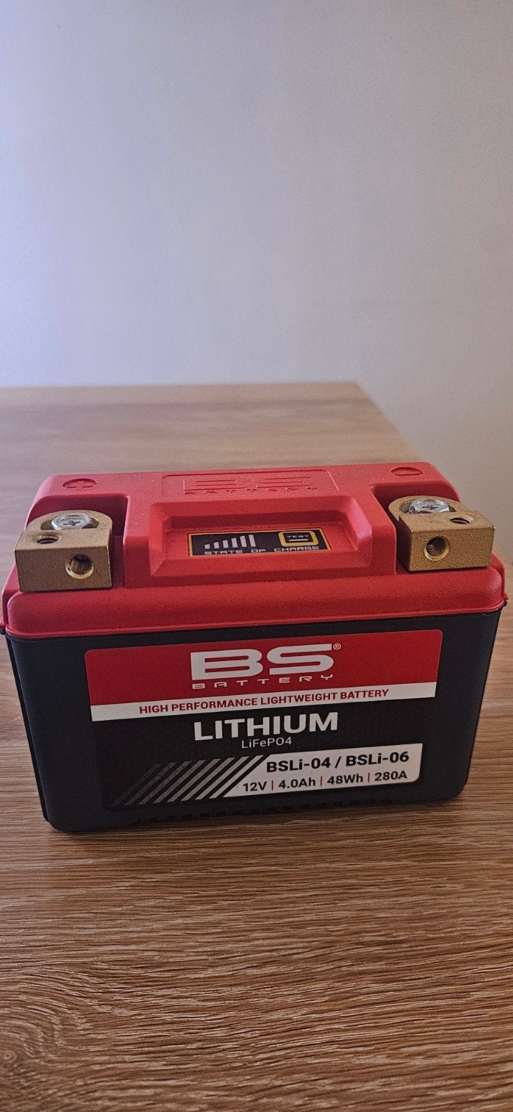 BS Li04-06 Lithium Accu 4.0Ah 48Wh 280A, Ophalen of Verzenden
