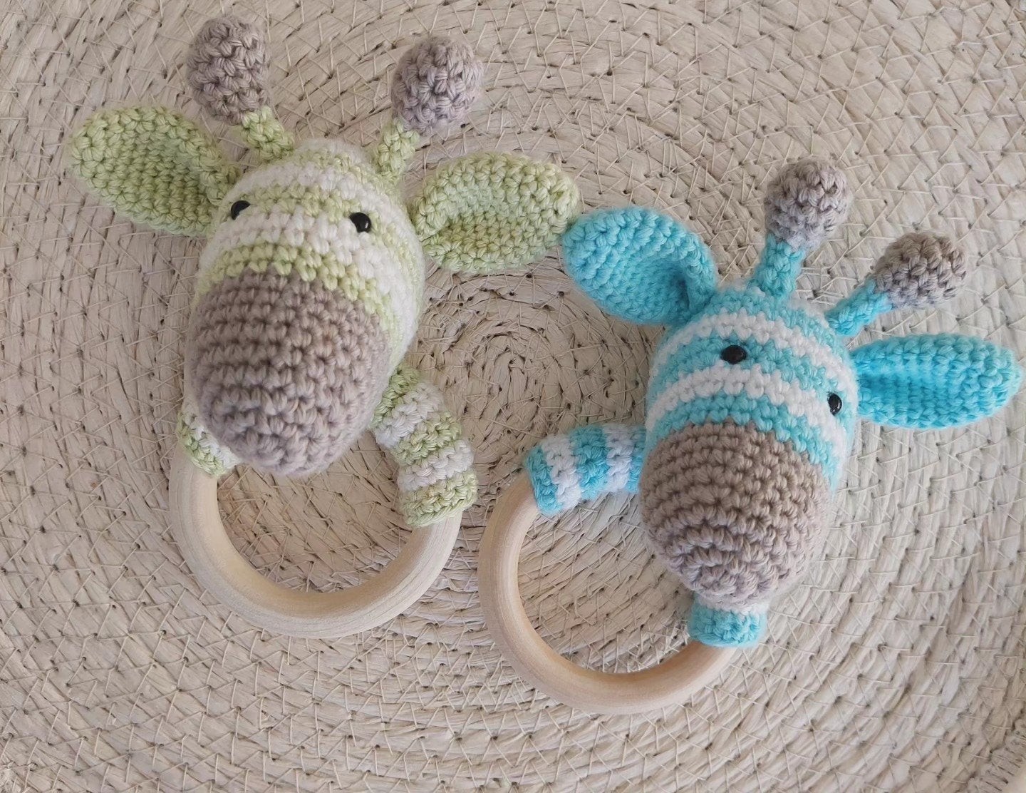 Rammelaars & Speenkoorden met Naam - Kraamcadeausetjes, Ophalen of Verzenden, Nieuw, Rammelaar, Met geluid