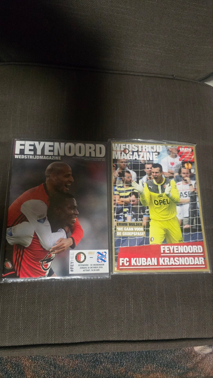 Feyenoord Wedstrijdmagazines - Diverse Edities, Verzamelen, Ophalen of Verzenden