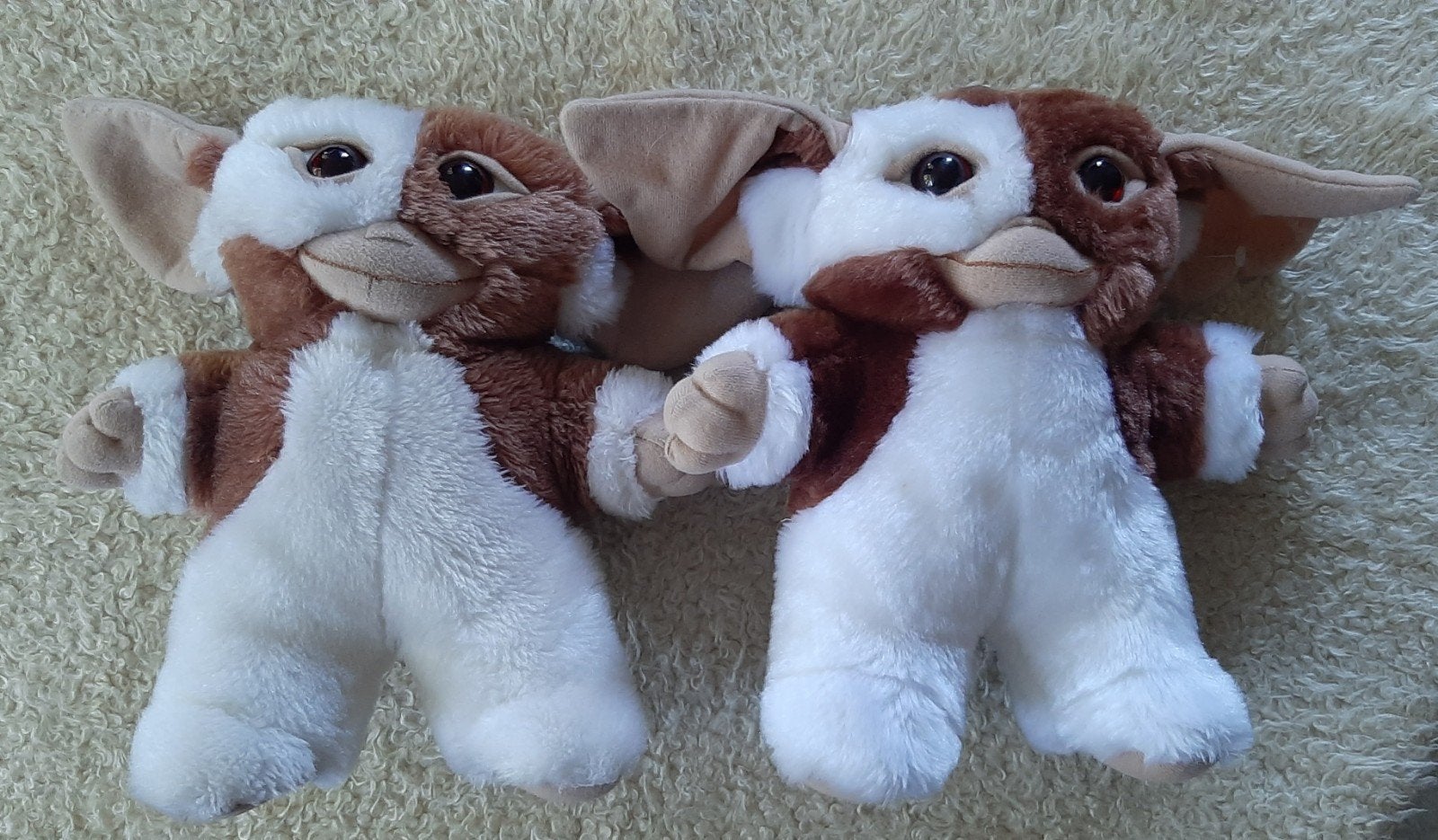 Gremlins knuffel gizmo  2x   (1), Ophalen of Verzenden, Gebruikt, Actiefiguur of Pop