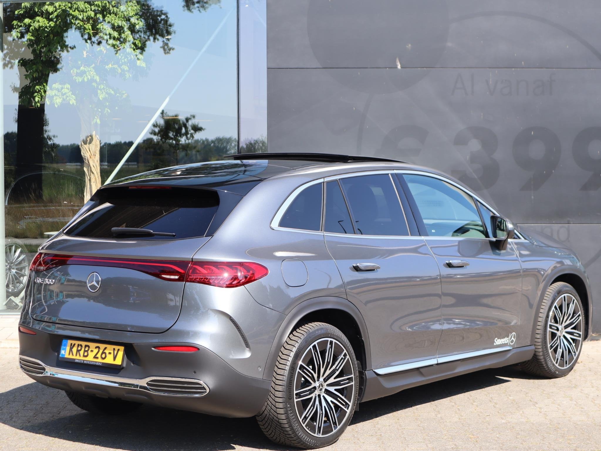 Mercedes-Benz EQE SUV 300 AMG Line 91 kWh l Trekhaak l Keyle, Auto's, Dealer onderhouden, 32 min, 564 km, 570 min
