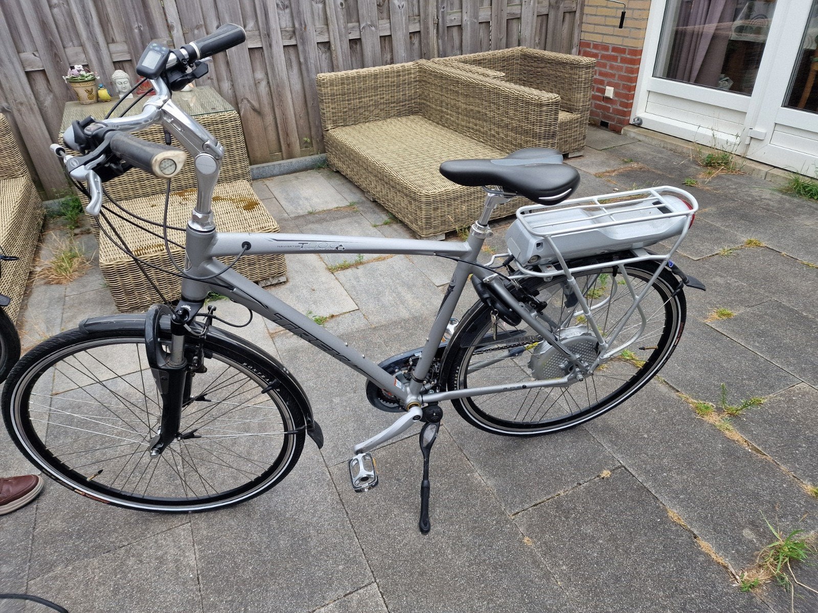 Trek T500 elektrische heren fiets, Ophalen, Gebruikt, Overige merken